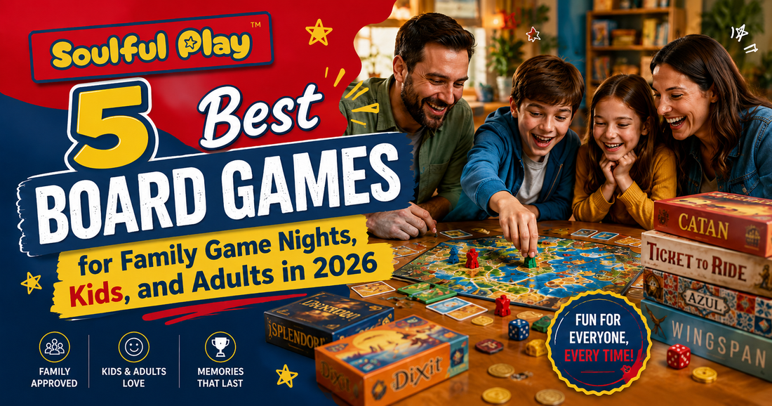 5 Best Board Games for Family Game Nights, Kids, and Adults in 2026