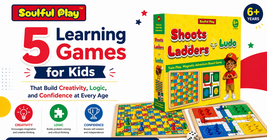 5 Learning Games for Kids That Build Creativity, Logic, and Confidence at Every Age
