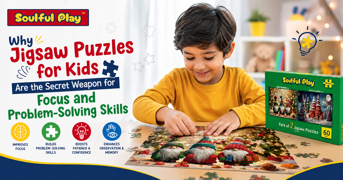 Why Jigsaw Puzzles for Kids Are the Secret Weapon for Focus and Problem-Solving Skills