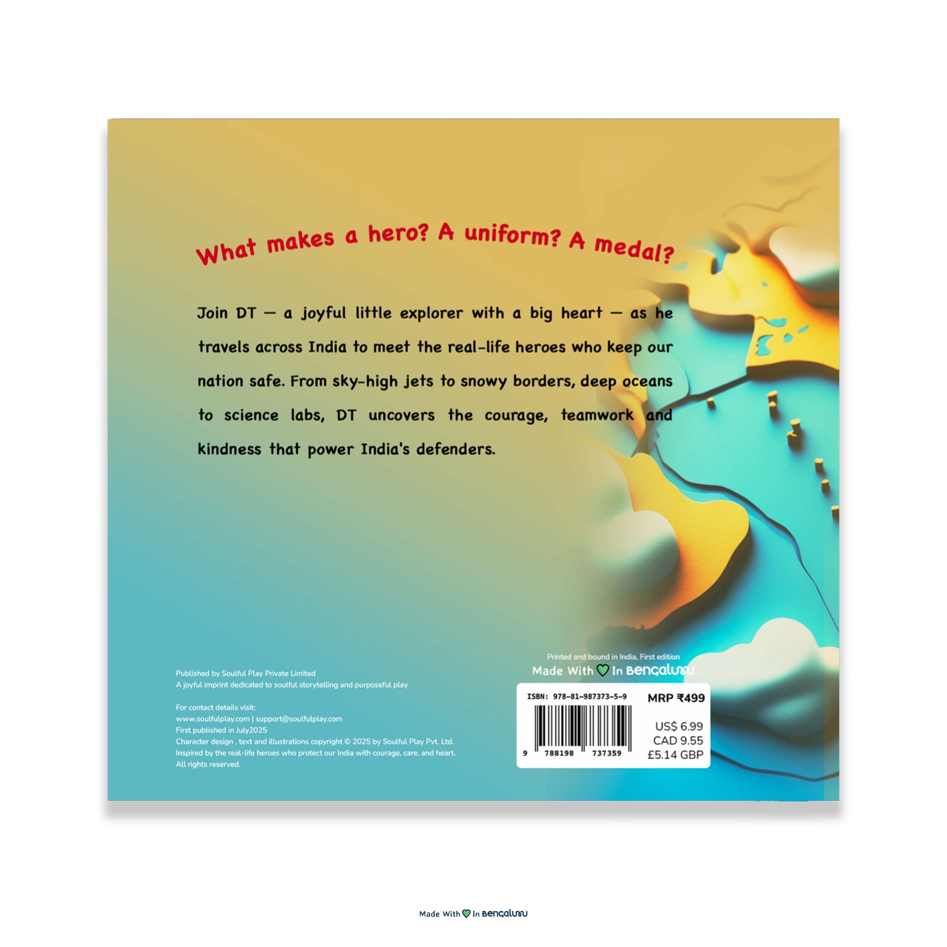 Book cover with colorful design and text on a white background